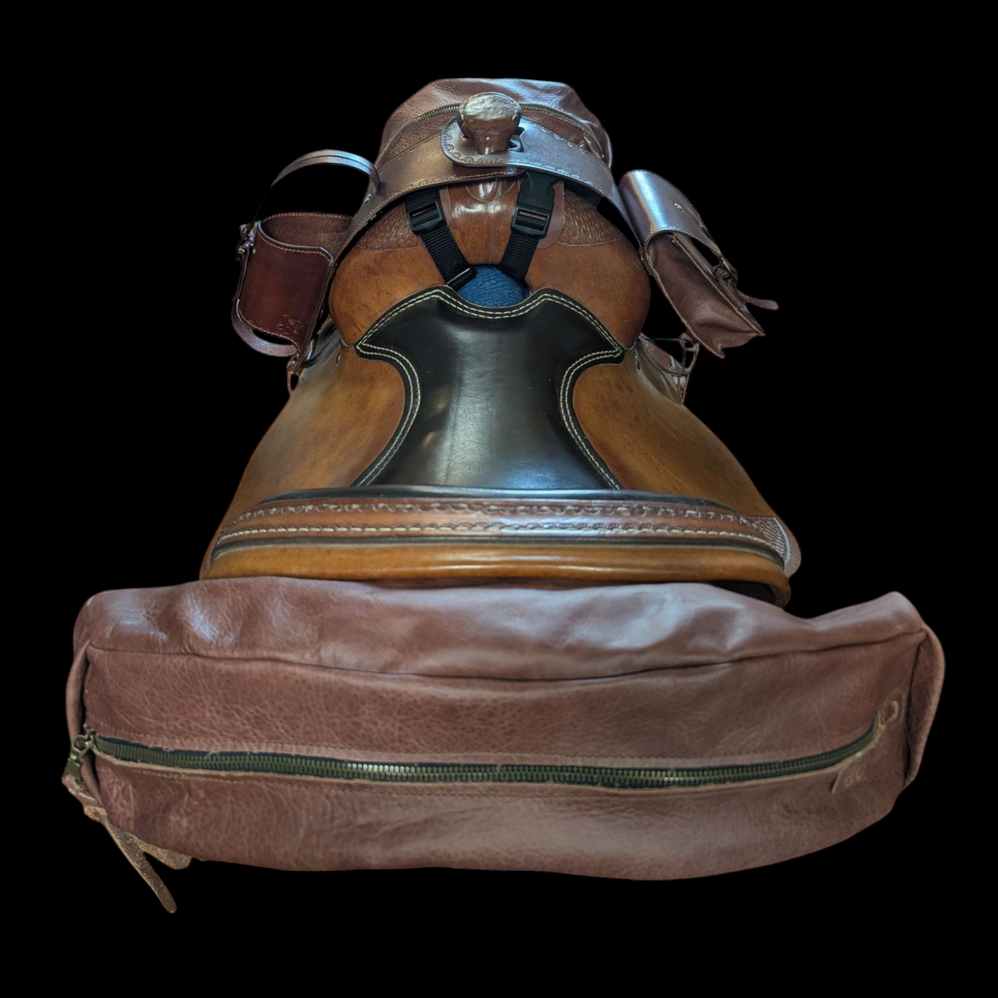 Bananentasche für viele Sattelarten geeignet