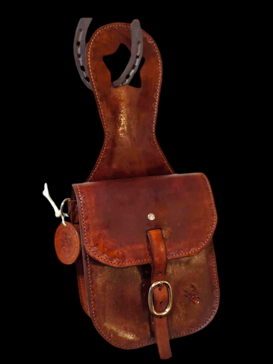 Große Horntasche für den Westernsattel