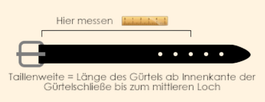 Gürtel Fett-Leder