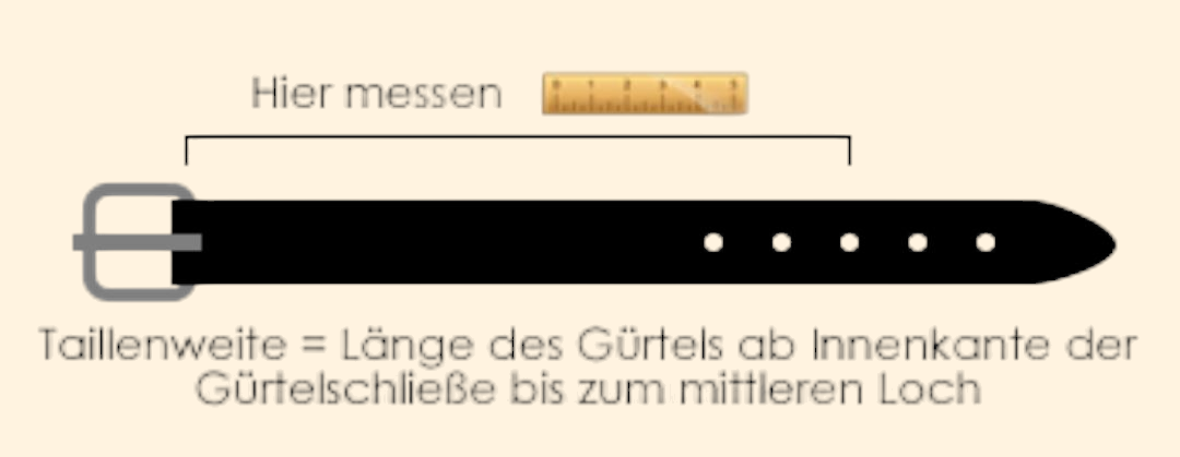 Ledergürtel Damengürtel Gr. 95 cm