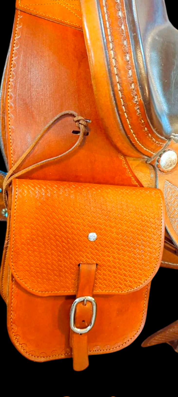 Hintere Satteltasche "Cowboy"