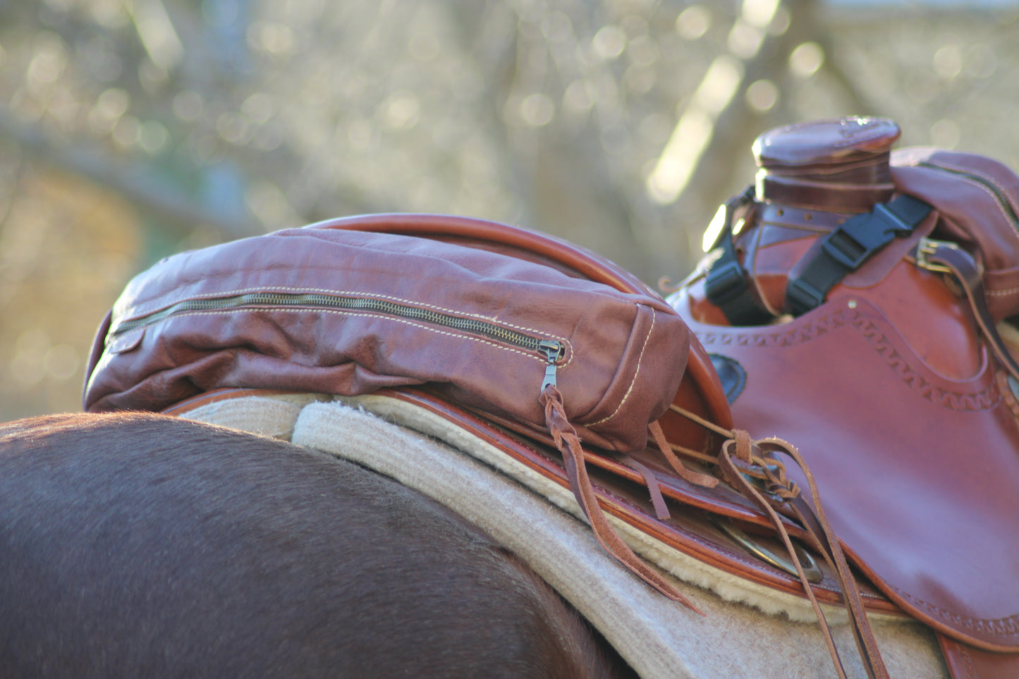 Set Western "Amigo & Dakota" (Pommel Bag und Banane)