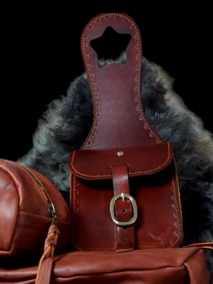 Kleine Horntasche für den Westernsattel