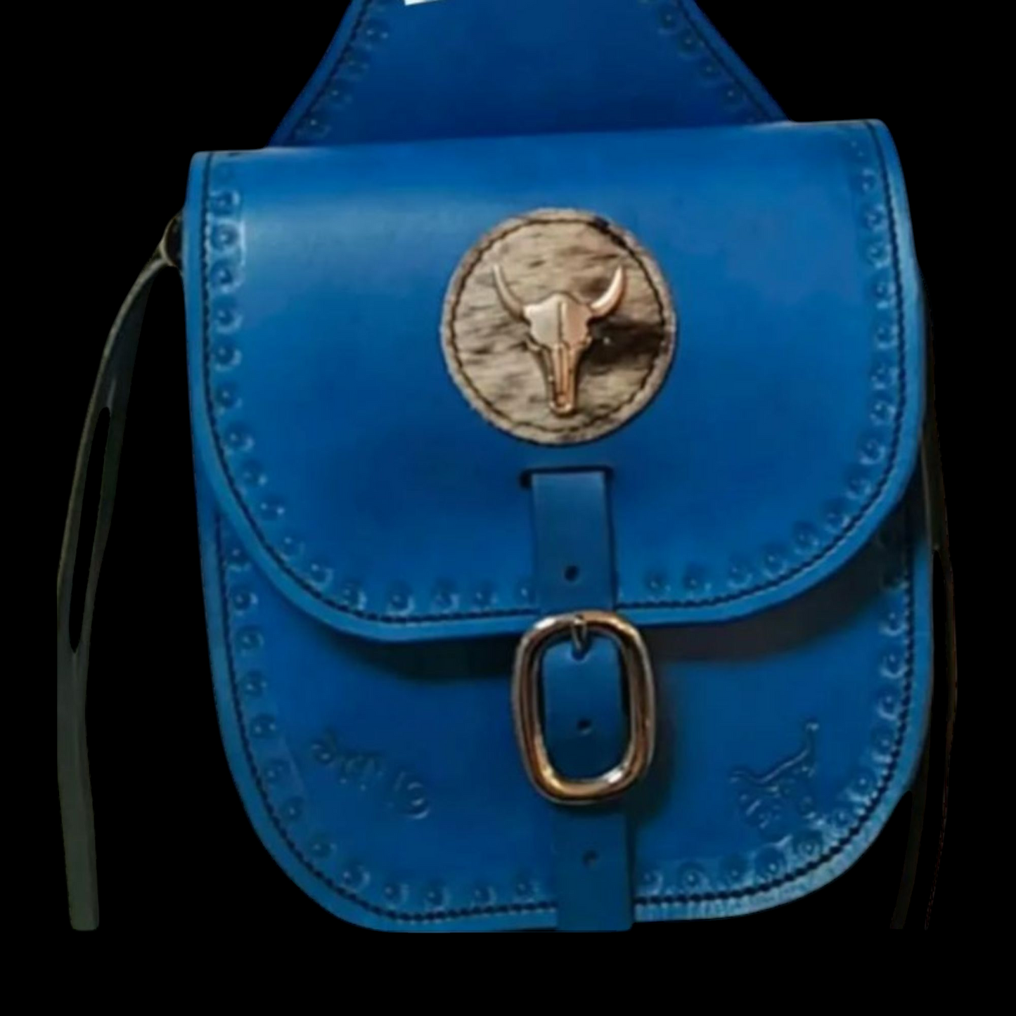 Große Horntasche für den Westernsattel