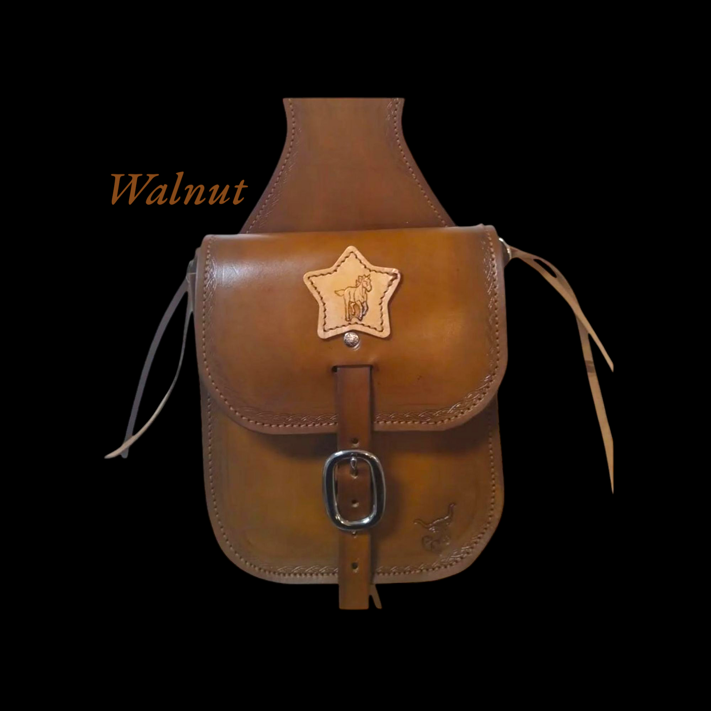 Große Horntasche für den Westernsattel