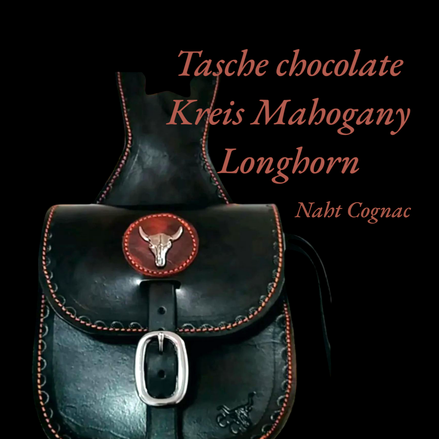 Große Horntasche für den Westernsattel