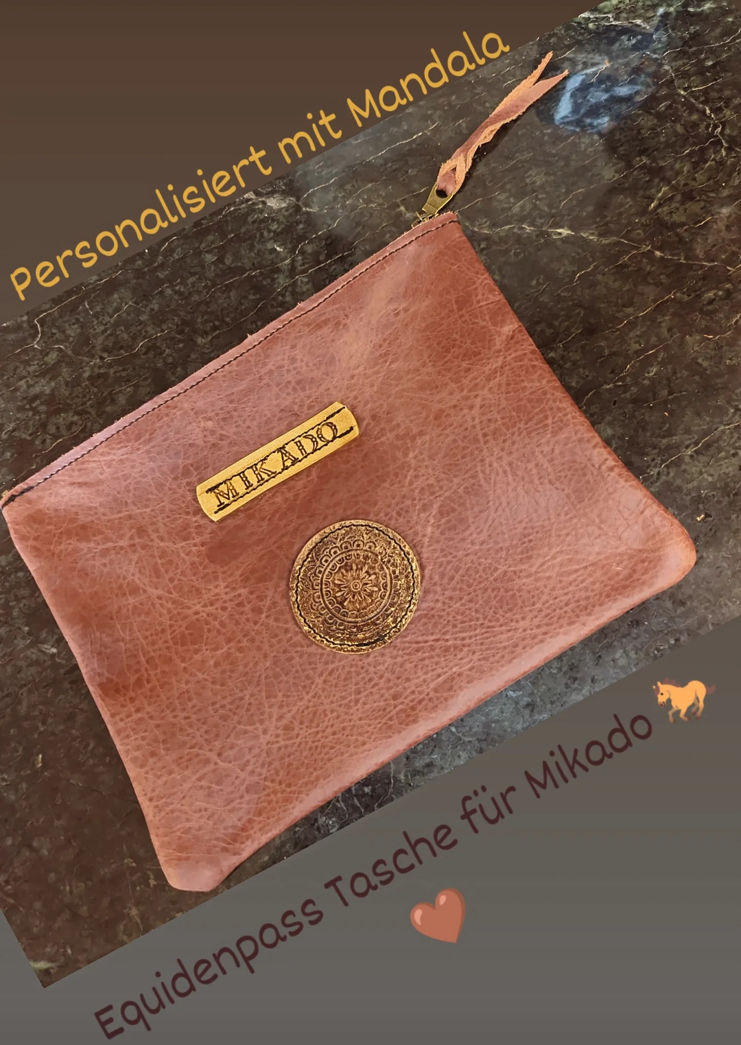 Equidenpass Tasche mit Namen