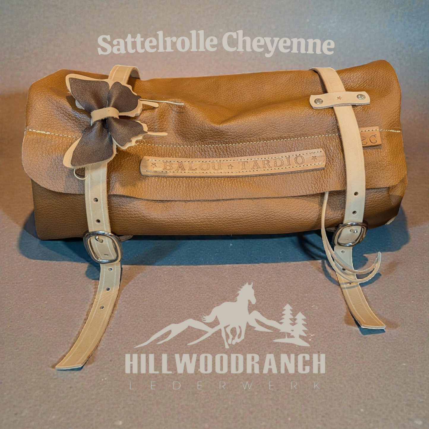 Rolle "Cheyenne" für hinter den Sattel