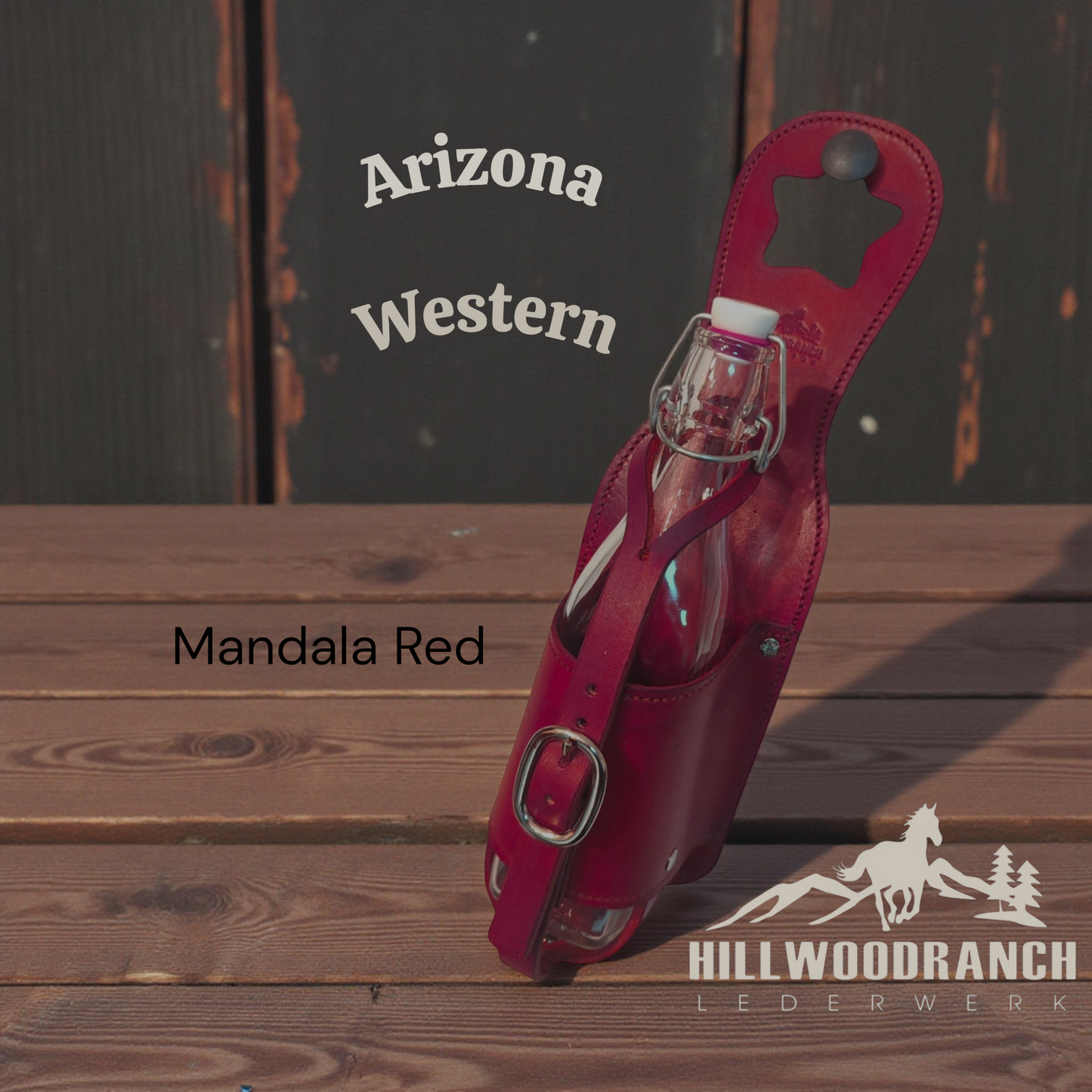 Flaschenhalter Western "Arizona" 0,5-1,0 Liter