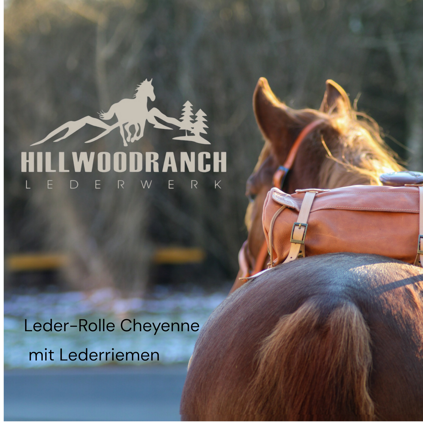 Rolle "Cheyenne" für hinter den Sattel