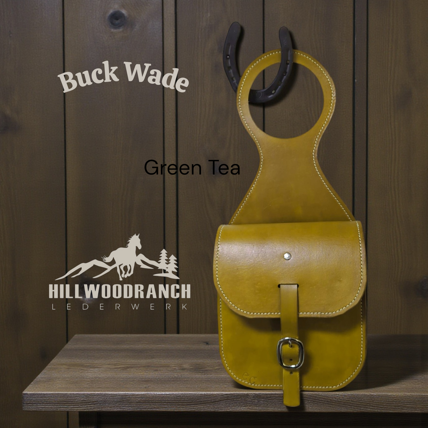 Große Horntasche"Buck" für den Westernsattel
