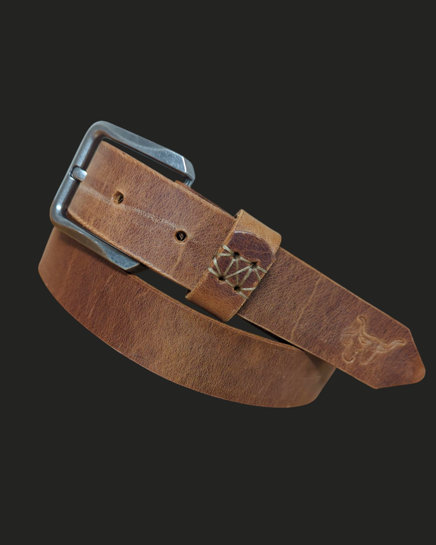 Ledergürtel Fett-Leder