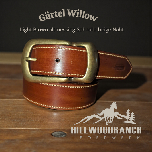 Ledergürtel "Willow" Gr. 75 cm