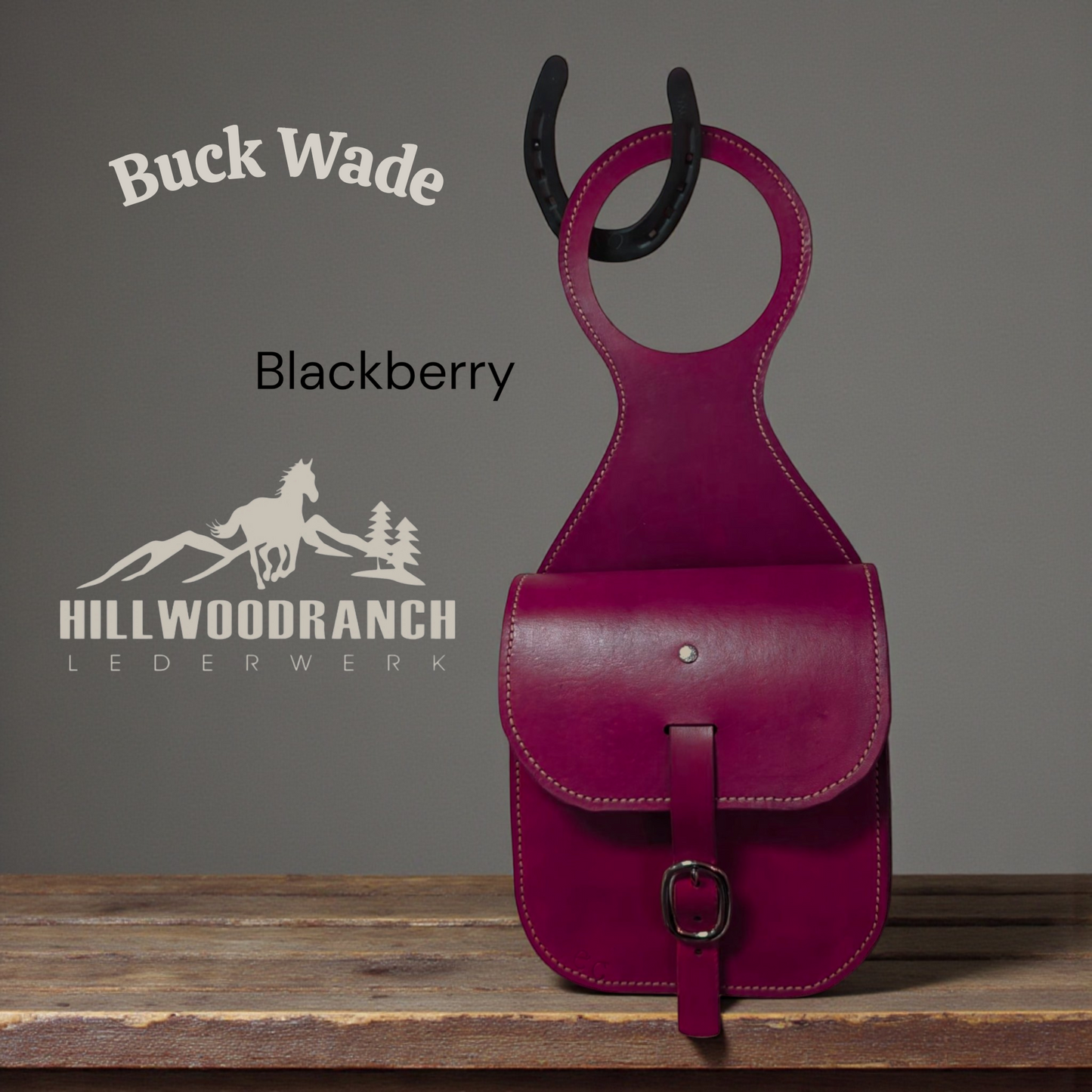 Große Horntasche"Buck" für den Westernsattel
