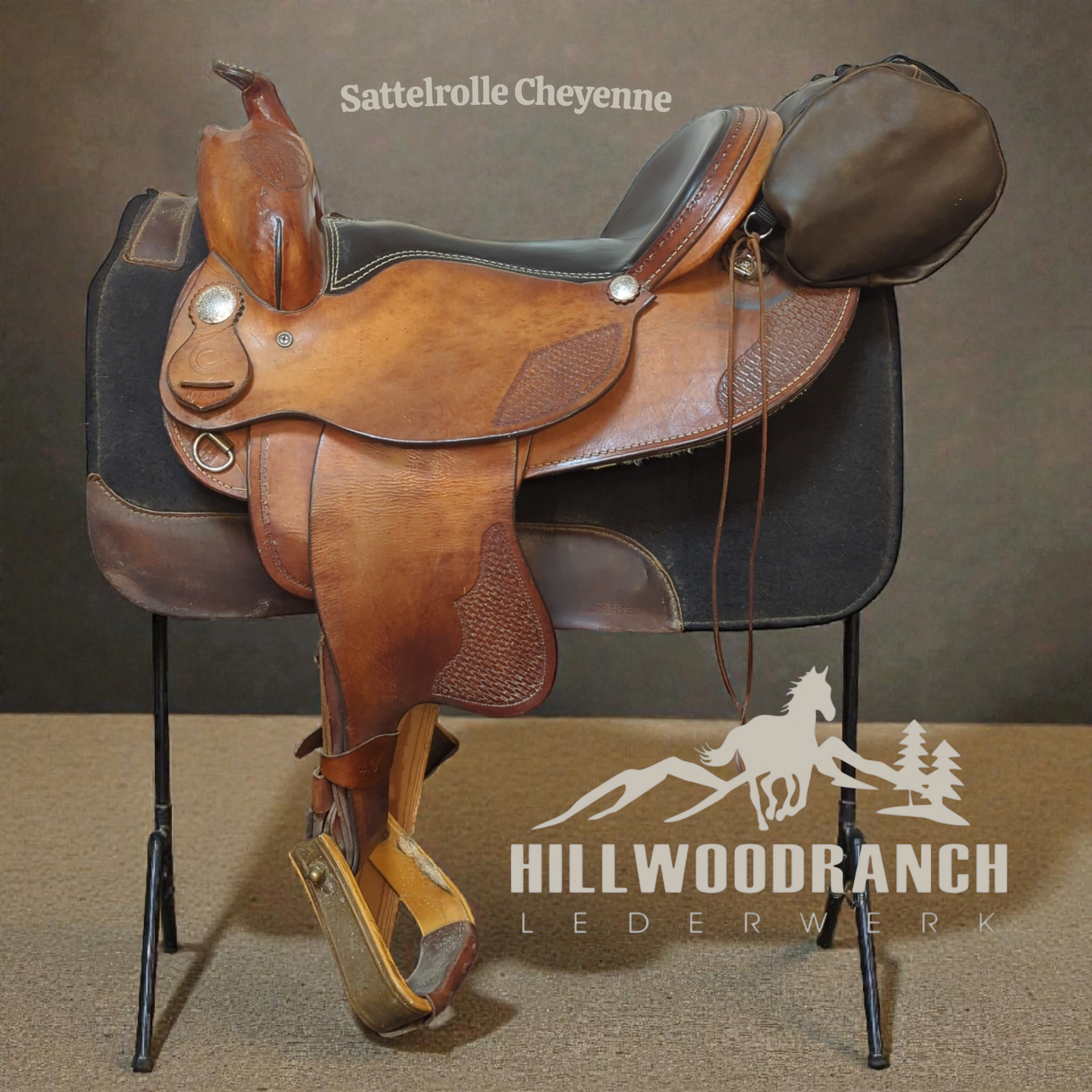 Rolle "Cheyenne" für hinter den Sattel