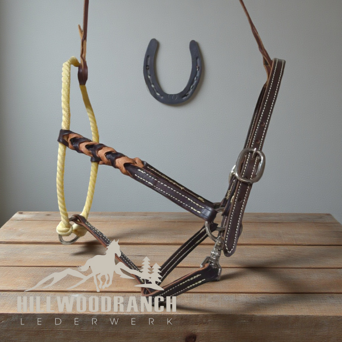 Lederhalfter Rope Gr. Cob
