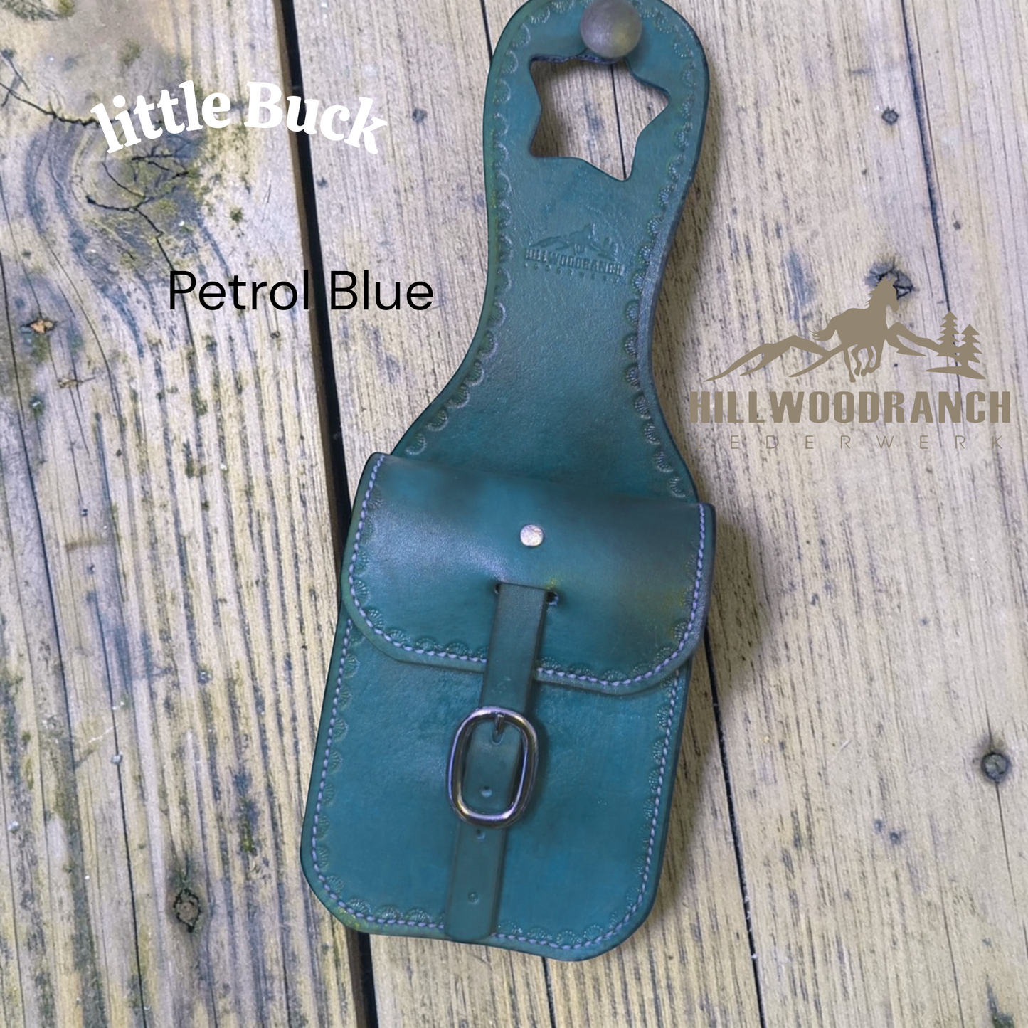 Kleine Horntasche "little Buck" für den Westernsattel