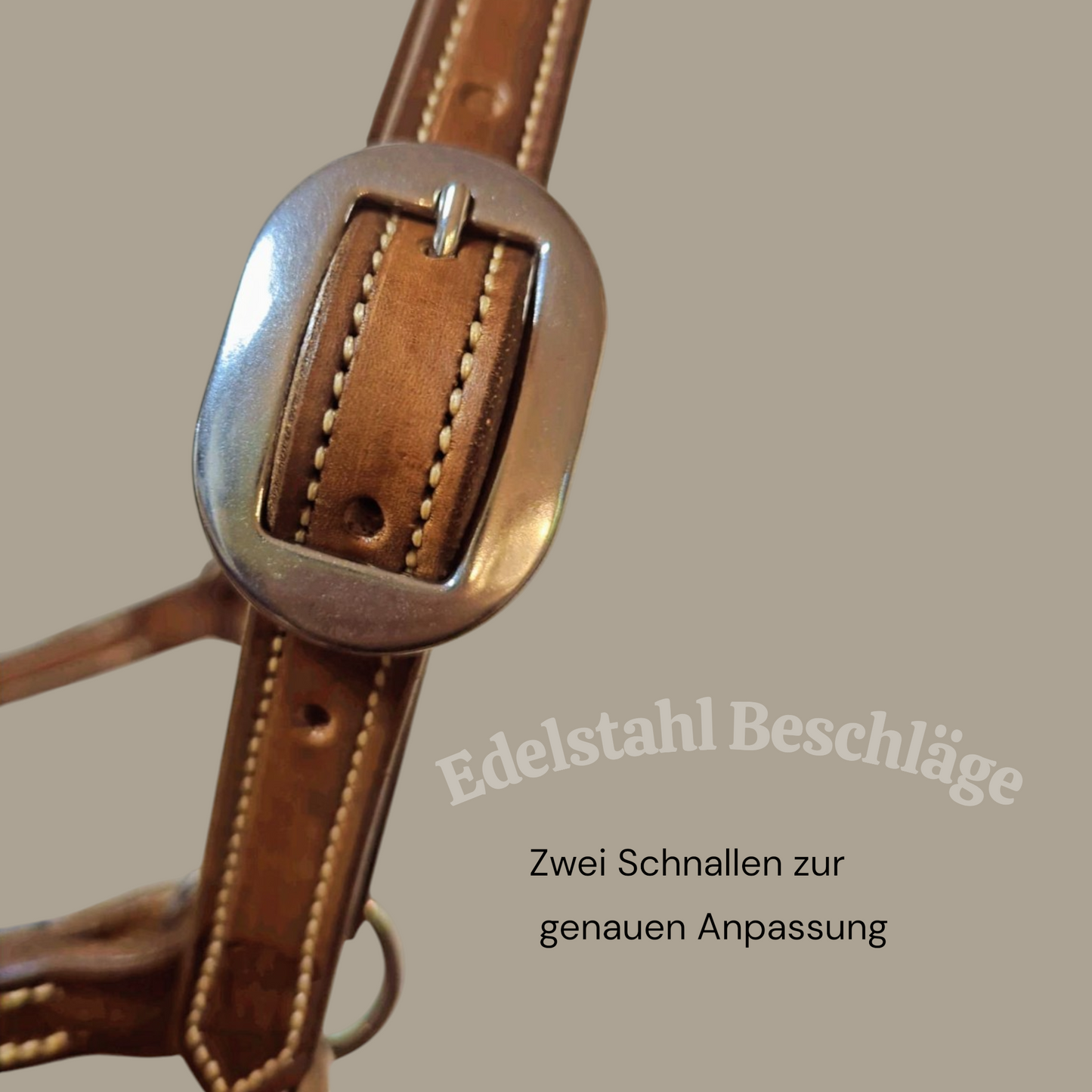 Personalisiertes Lederhalfter "Mae"