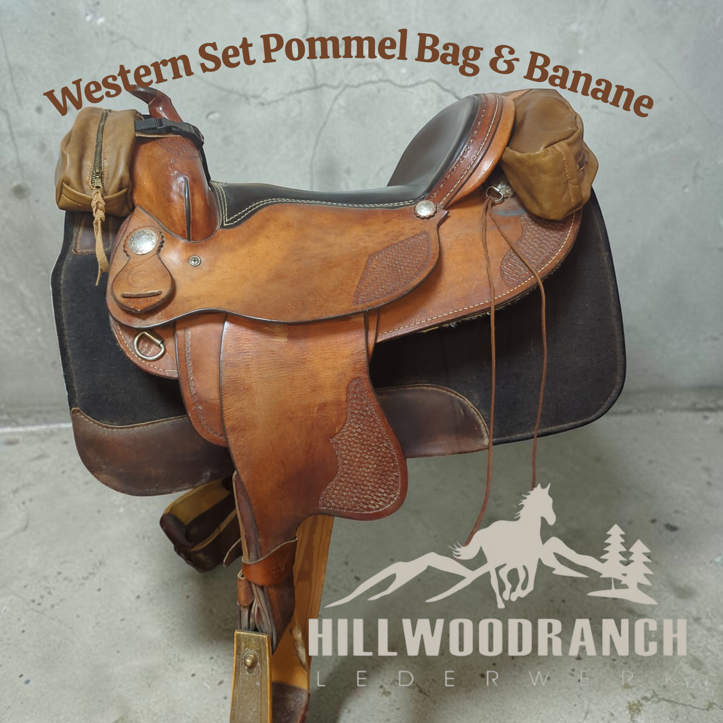 Satteltaschen Set Western