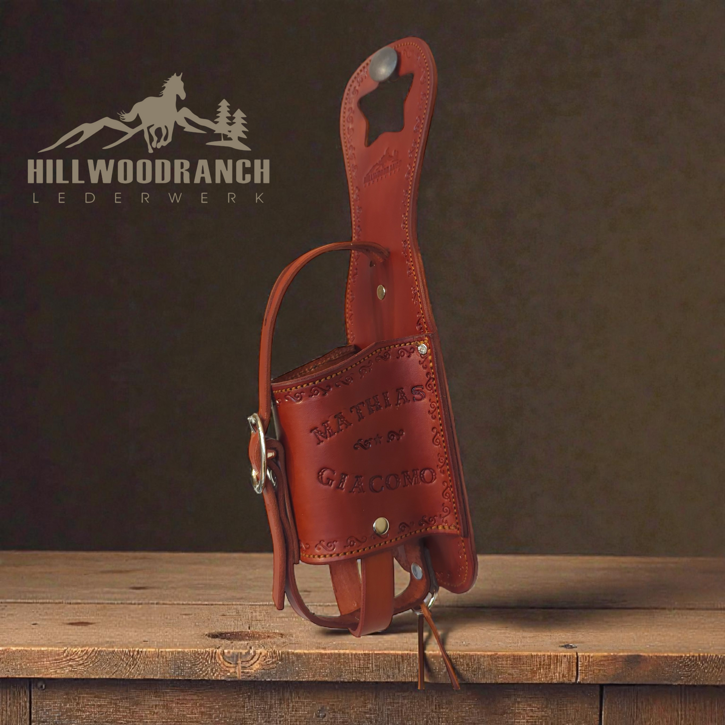 Flaschenhalter Western "Arizona" 0,5-1,0 Liter