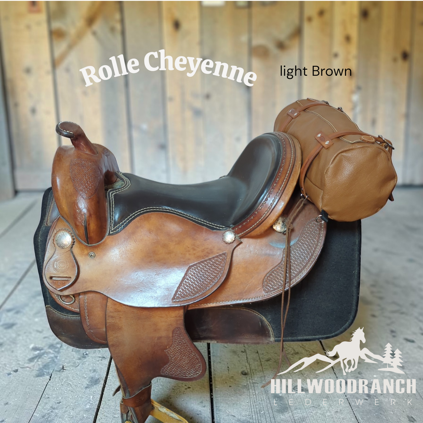 Rolle "Cheyenne" für hinter den Sattel