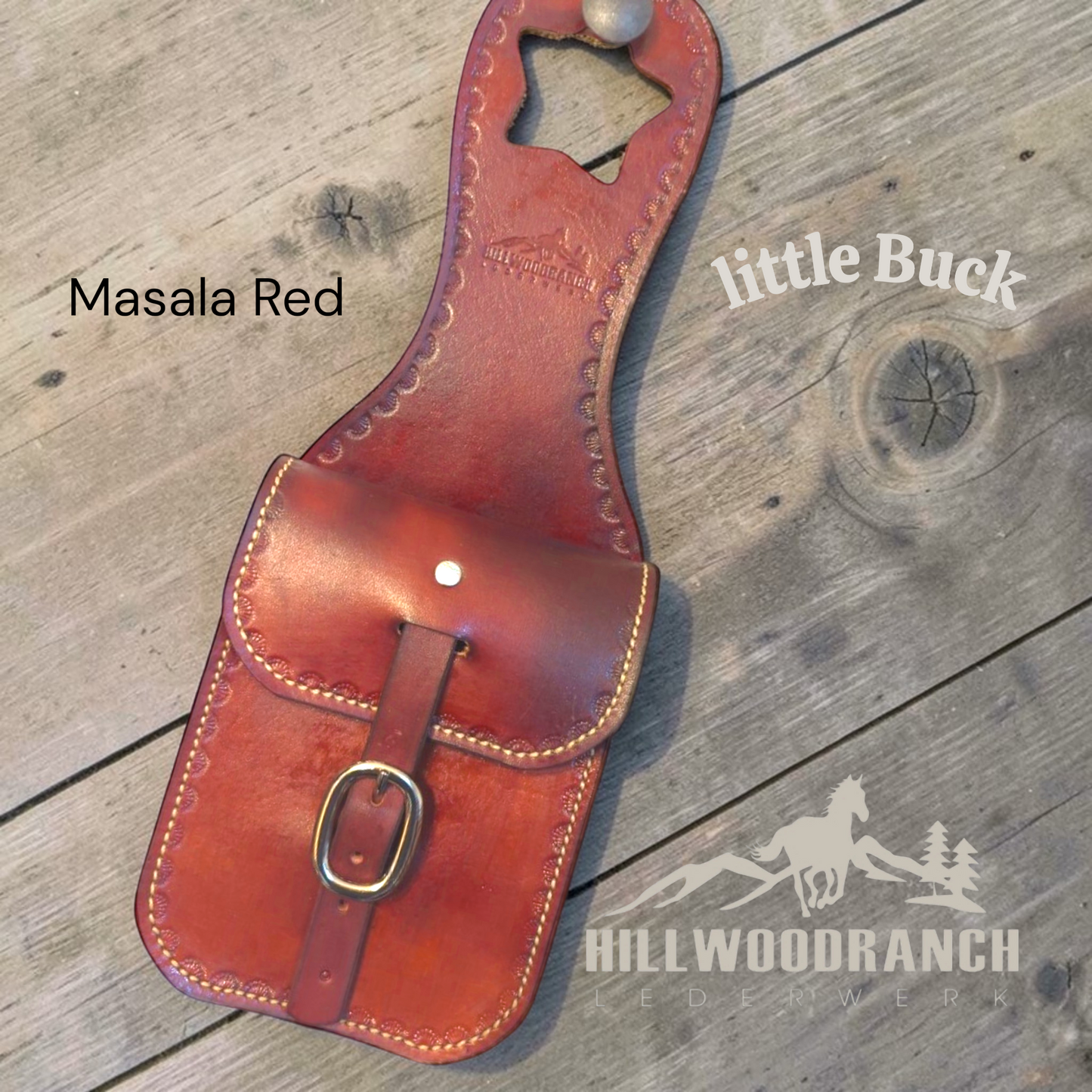 Kleine Horntasche "little Buck" für den Westernsattel