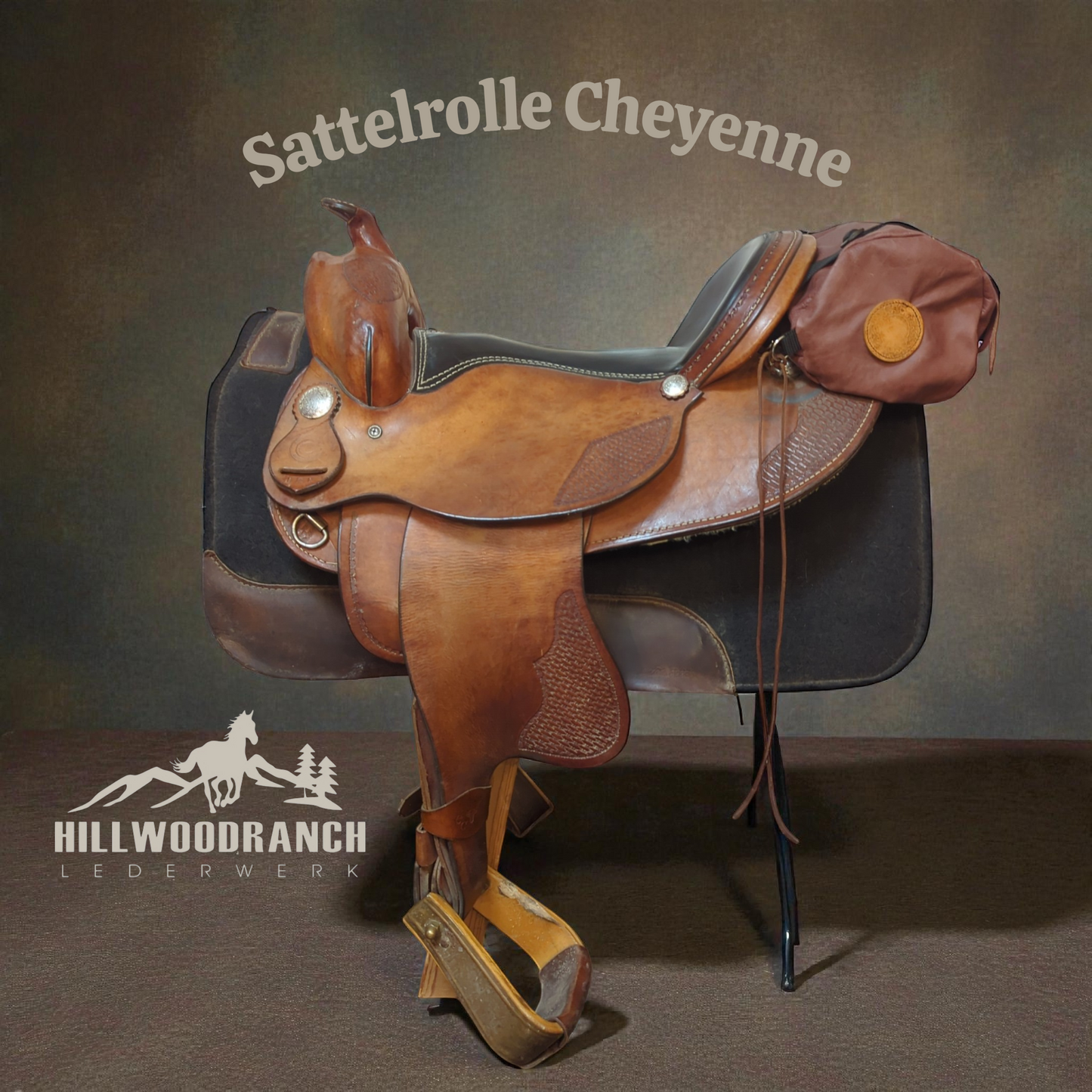 Rolle "Cheyenne" für hinter den Sattel