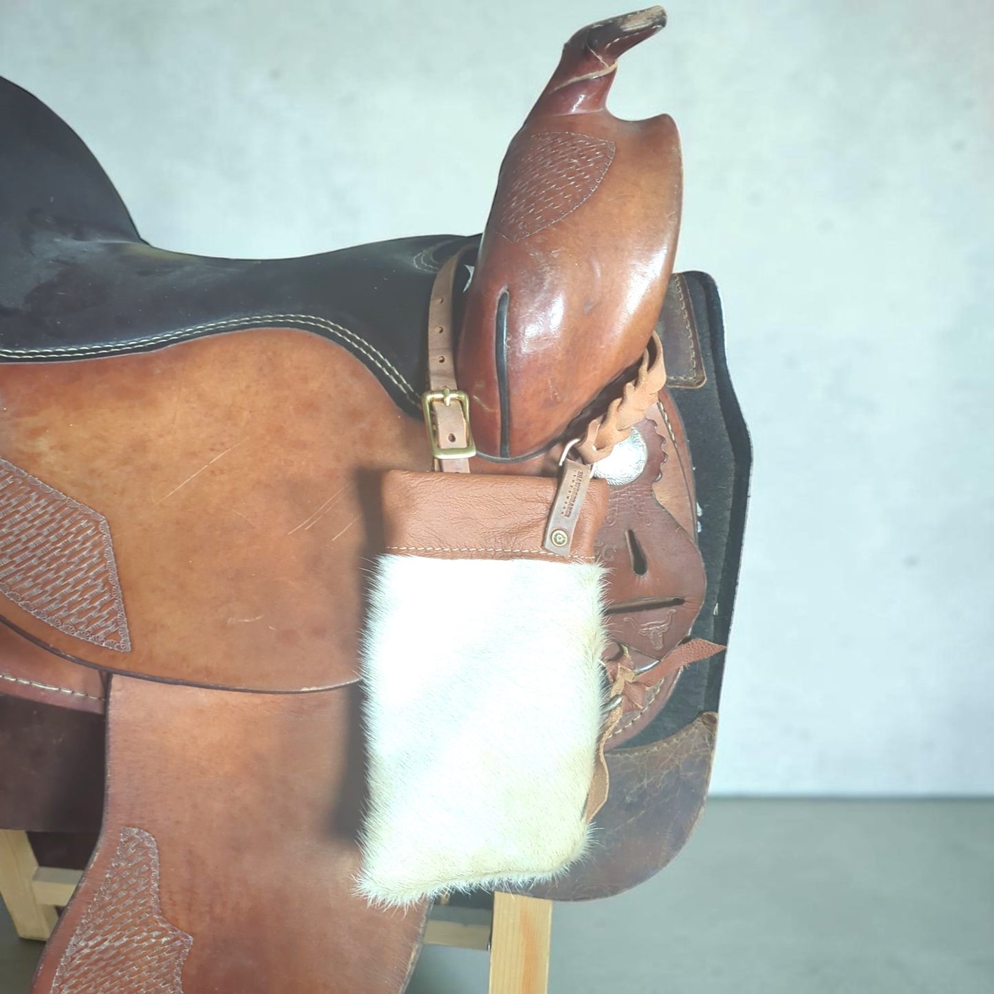 Handytasche für den Westernsattel "Rose"