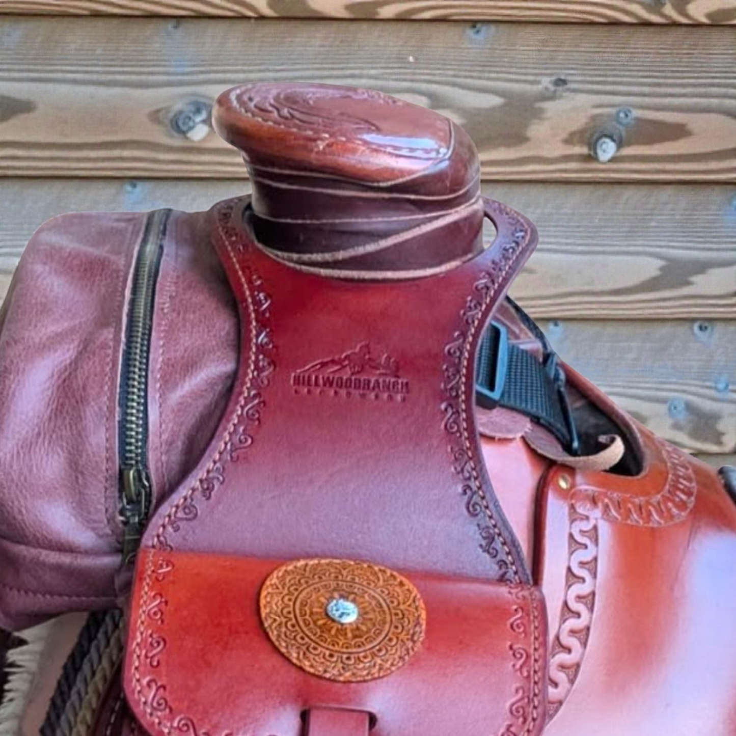 Kleine Horntasche "little Buck" für den Westernsattel