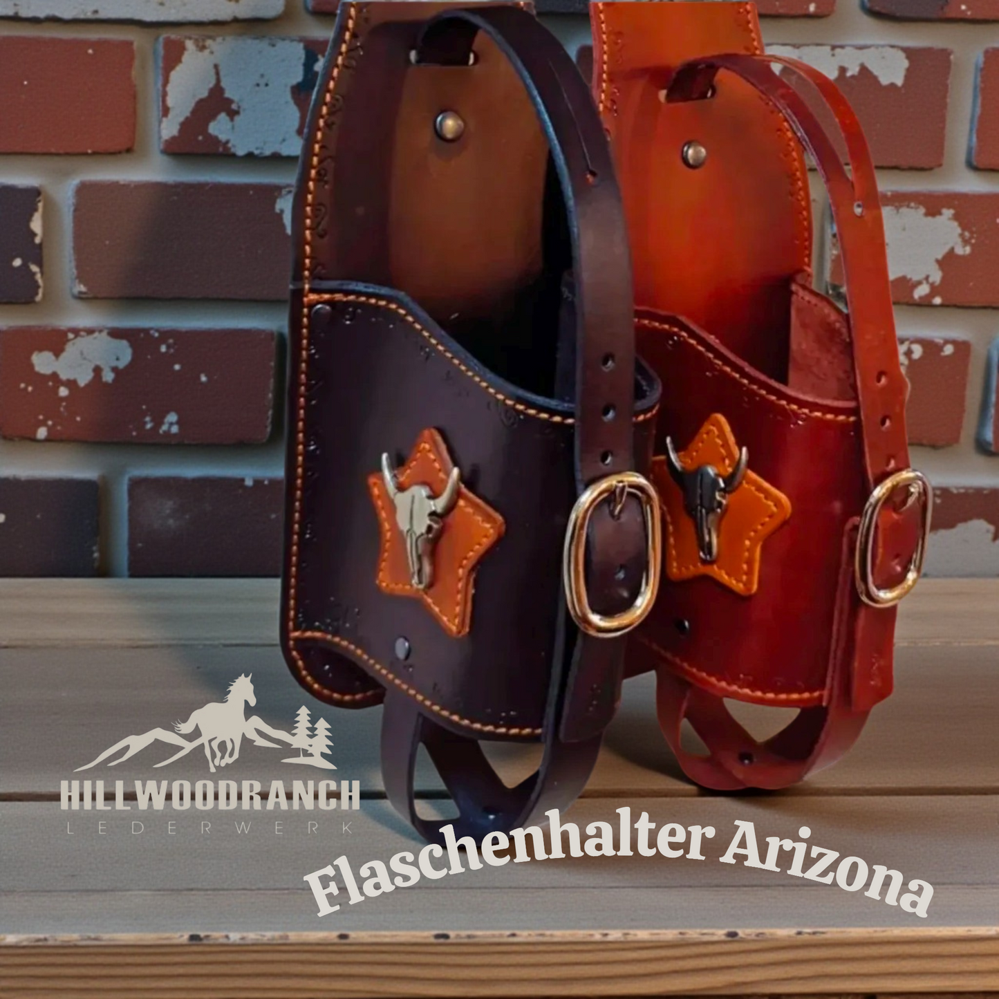 Flaschenhalter Western "Arizona" 0,5-1,0 Liter