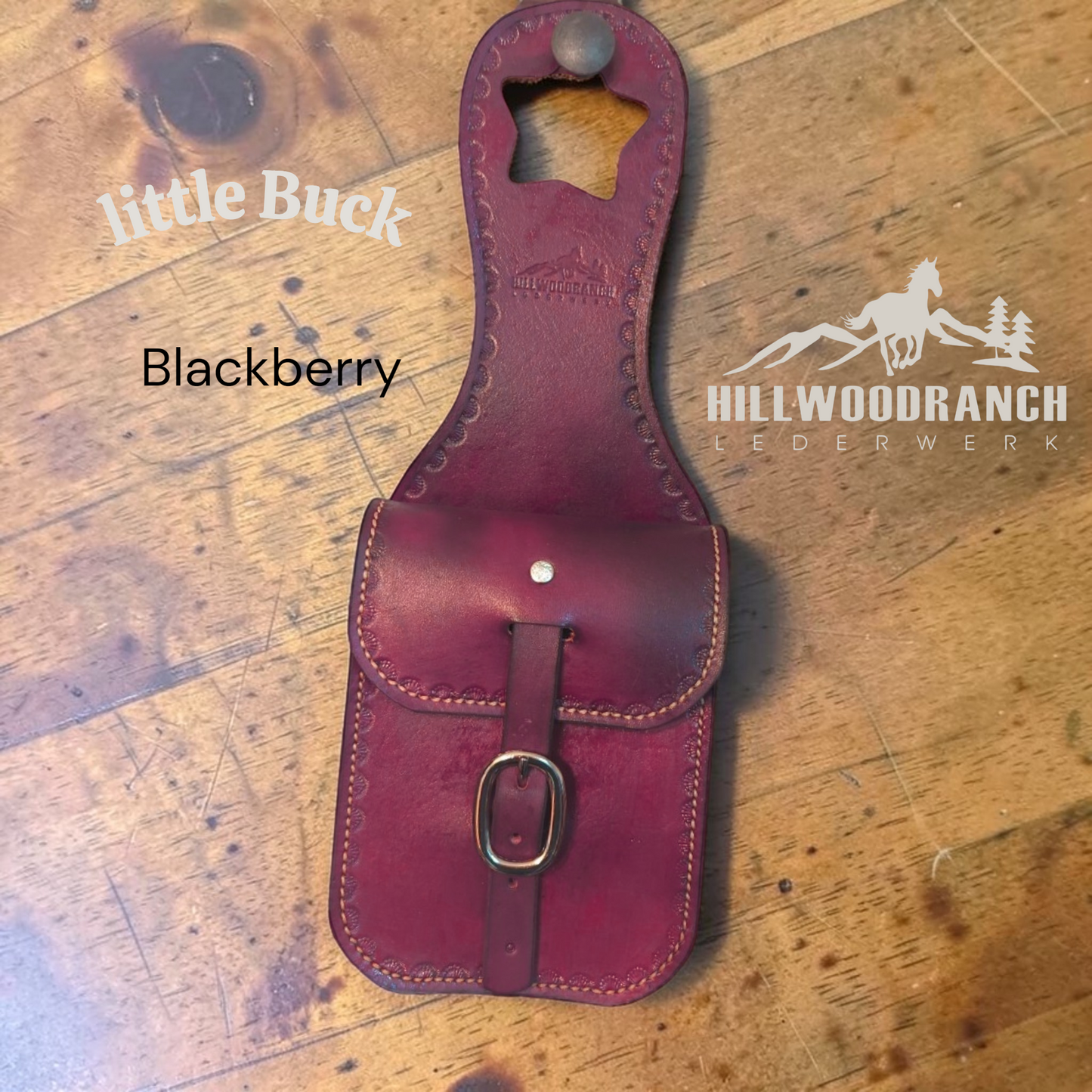 Kleine Horntasche "little Buck" für den Westernsattel