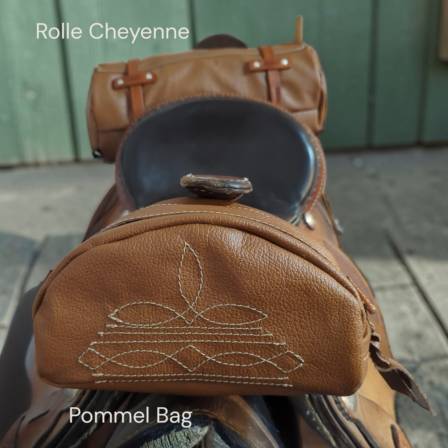 Rolle "Cheyenne" für hinter den Sattel